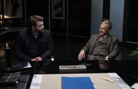 Liam Hemsworth and Christoph Waltz