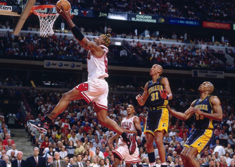 ESPN THE LAST DANCE DENNIS RODMAN #91 LAYUP