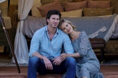Nature of Love - Christopher Russell and Emilie Ullerup in a yurt