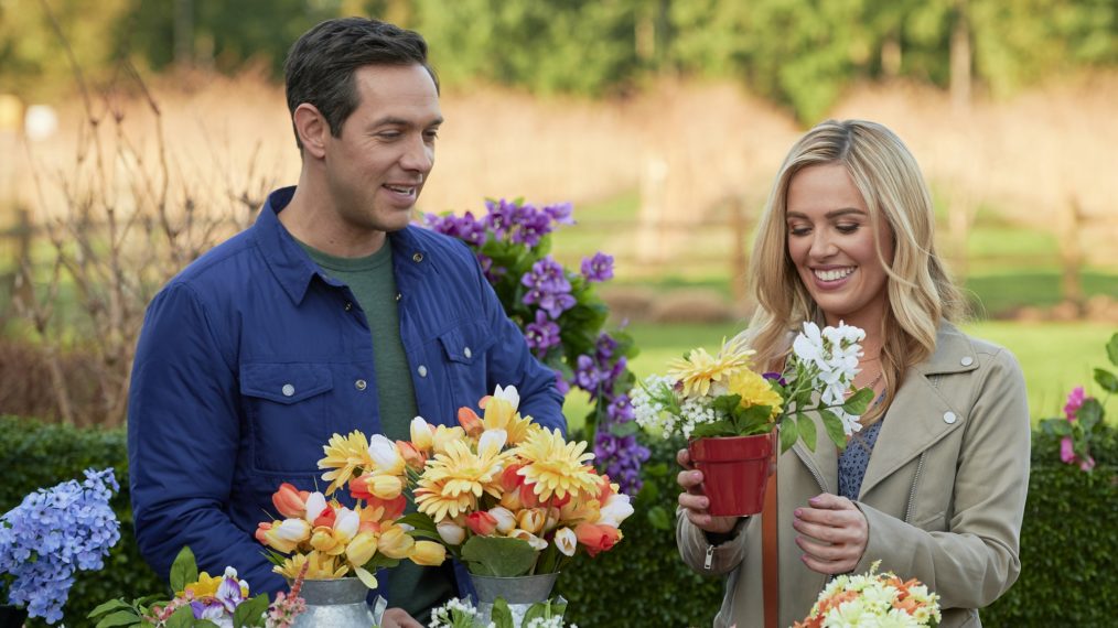 You're Bacon Me Crazy - Michael Rady and Natalie Hall pick flowers