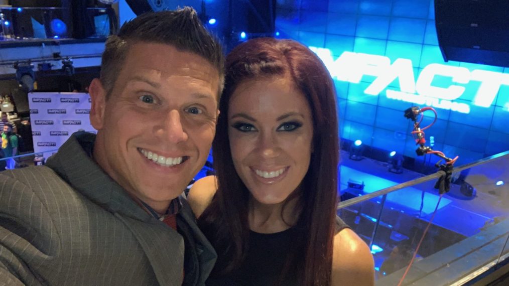 Josh Mathews and Madison Rayne - Impact Wrestling