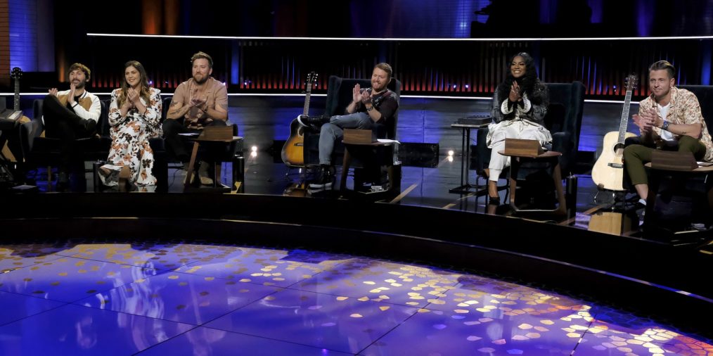 SONGLAND LADY ANTEBELLUM SHANE MCANALLY ESTER DEAN RYAN TEDDER JUDGES