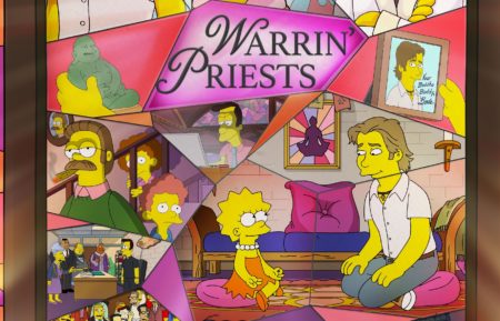 The Simpsons Warrin' Preists