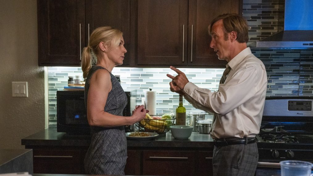 Rhea Seehorn and Bob Odenkirk in 'Better Call Saul'