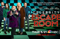 Lisa Kudrow, Jack Black & More Take on 'Celebrity Escape Room' (PHOTOS)