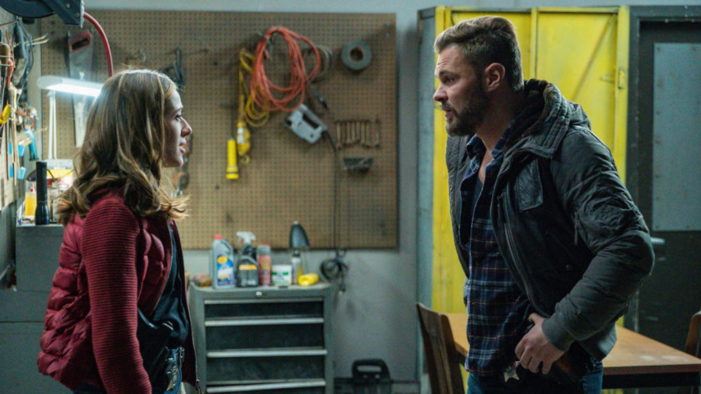 Marina Squerciati Patrick John Flueger Chicago PD Season 7 Burgess Ruzek Burzek