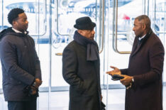 God Friended Me - Season 2, Episode 21 - 'Miracles' - Brandon Micheal Hall as Miles Finer, Joe Morton as Reverend Arthur Finer, and Carl Lumbly as Alphonse