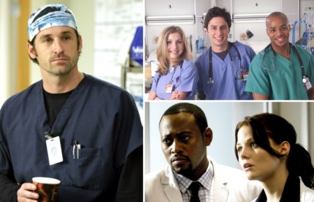 Grey's Anatomy, Scrubs, House