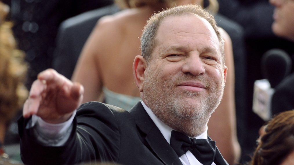 Harvey Weinstein at 2015 Oscars