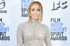 Jennifer Lopez attends the 2020 Film Independent Spirit Awards