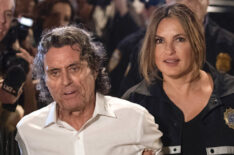 Law & Order SVU Season 22 Question Toby Moore Trial - Ian McShane and Mariska Hargitay