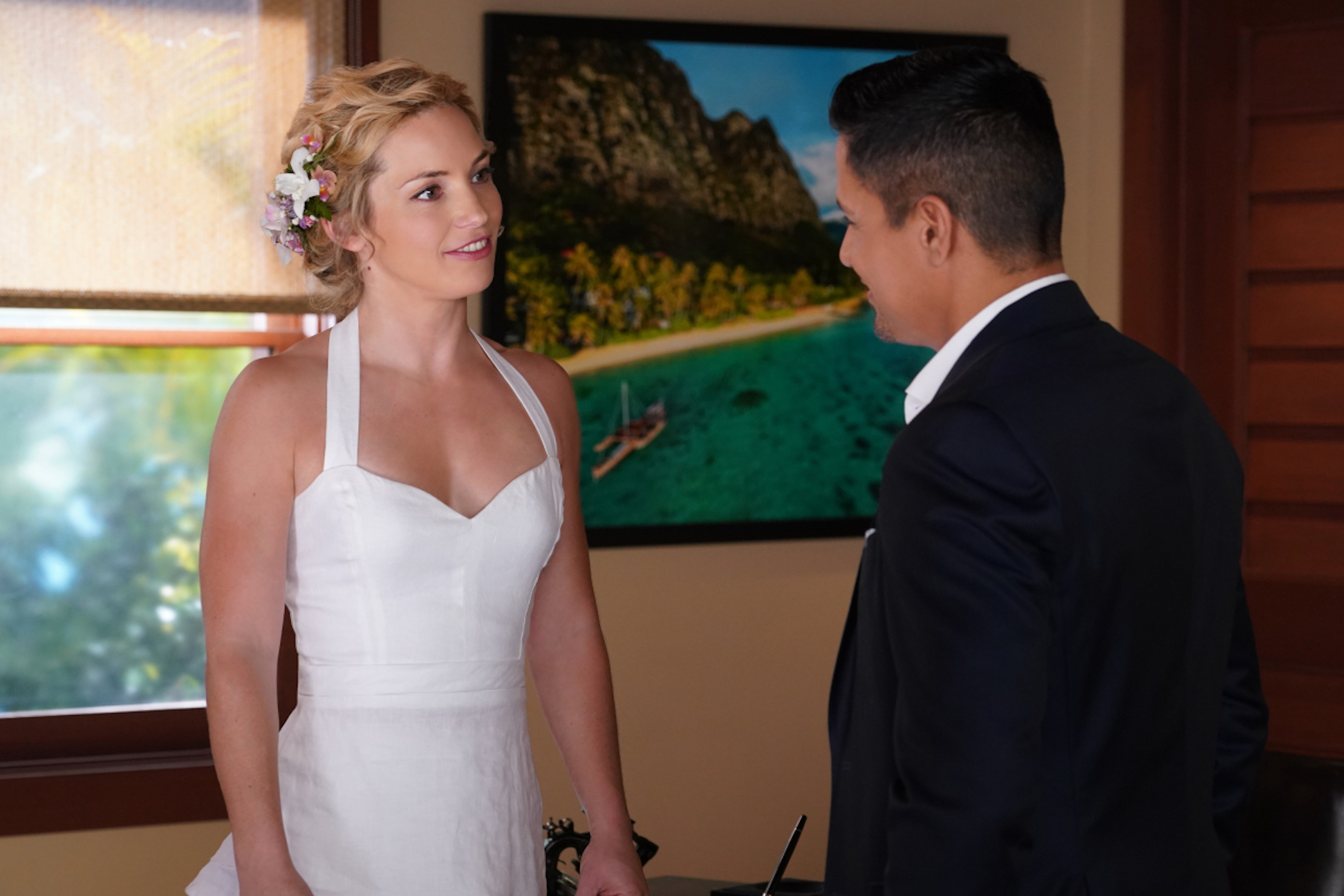 Perdita Weeks Magnum PI Season 2 Finale Wedding