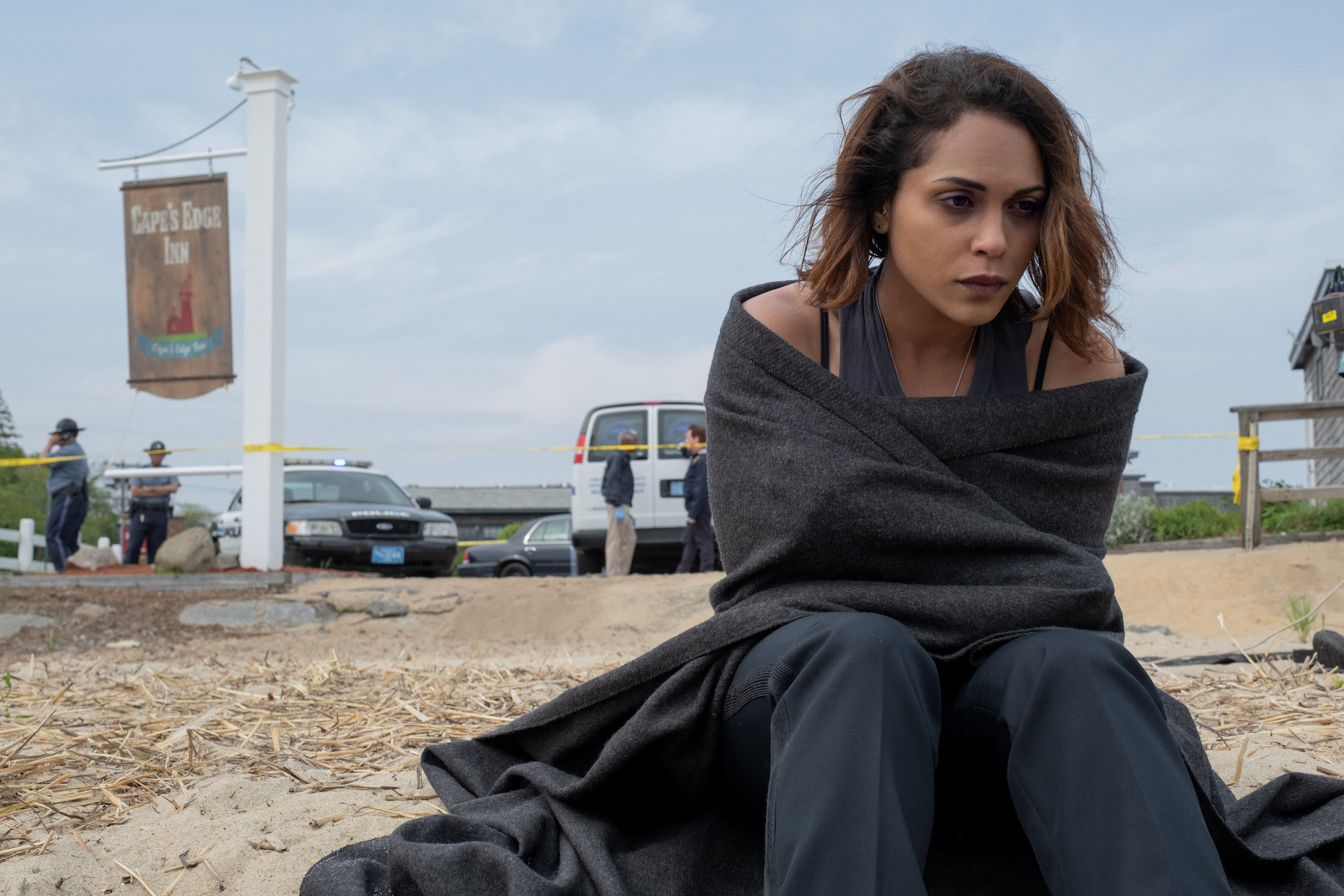 Monica Raymund Hightown Season 1 Episode 1 Jackie