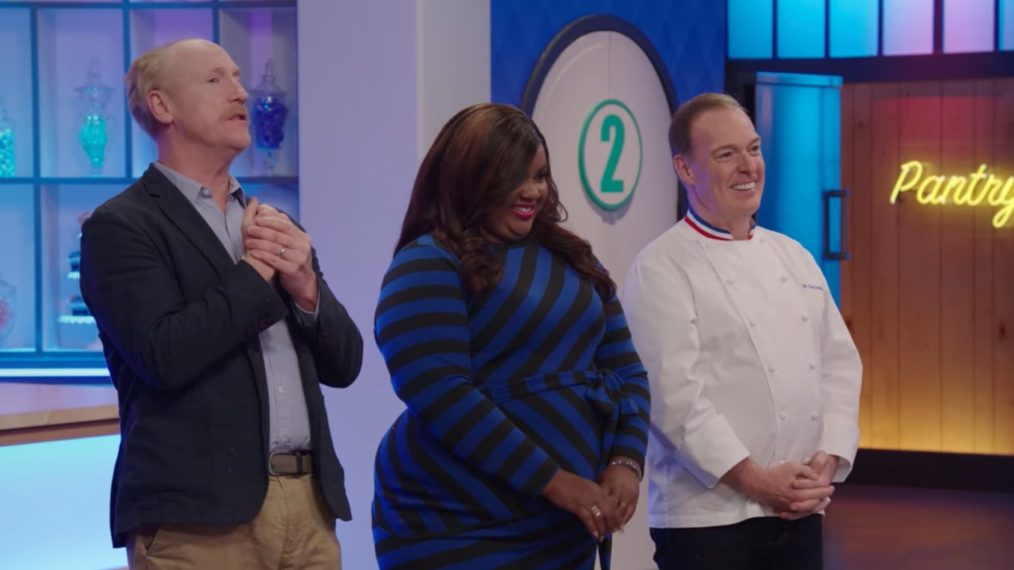 Matt Walsh, Nicole Byer and Jacques Torres in 'Nailed It!'