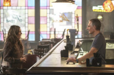 Paige Turco as Linda Pride and Scott Bakula as Special Agent Dwayne Pride in NCIS New Orleans - Season 6, Episode 20