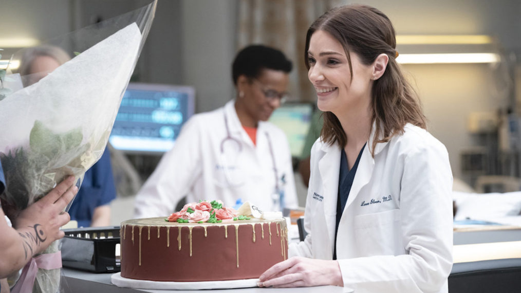 Janet Montgomery in New Amsterdam - Season 2 Finale - Bloom Cake