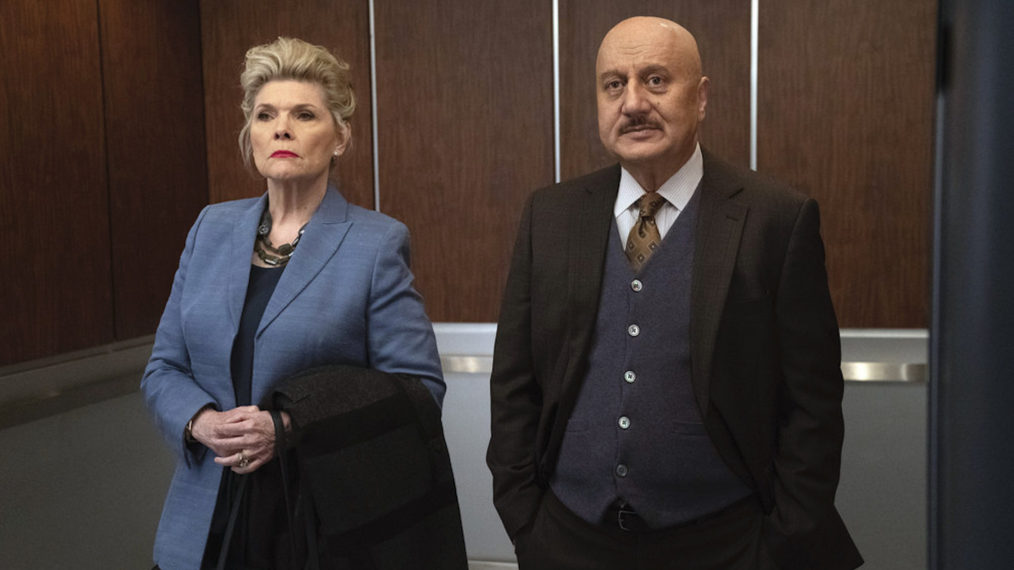 Brantley Kapoor Romance - New Amsterdam, Season 2 - Debra Monk as Karen Brantley, Anupam Kher as Dr. Vijay Kapoor