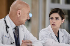 New Amsterdam Season 2 Doctors Diagnose - Anupam Kher as Dr. Vijay Kapoor, Janet Montgomery as Dr. Lauren Bloom
