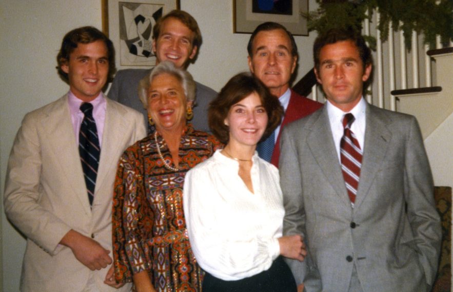 PBS AMERICAN EXPERIENCE GEORGE W BUSH FAMILY PHOTO 1977