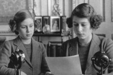 Royal Broadcast - Princess Margaret and Queen Elizabeth II