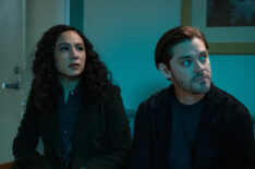 Aurora Perrineau and Tom Payne in the 'Like Father...' season finale episode of Prodigal Son