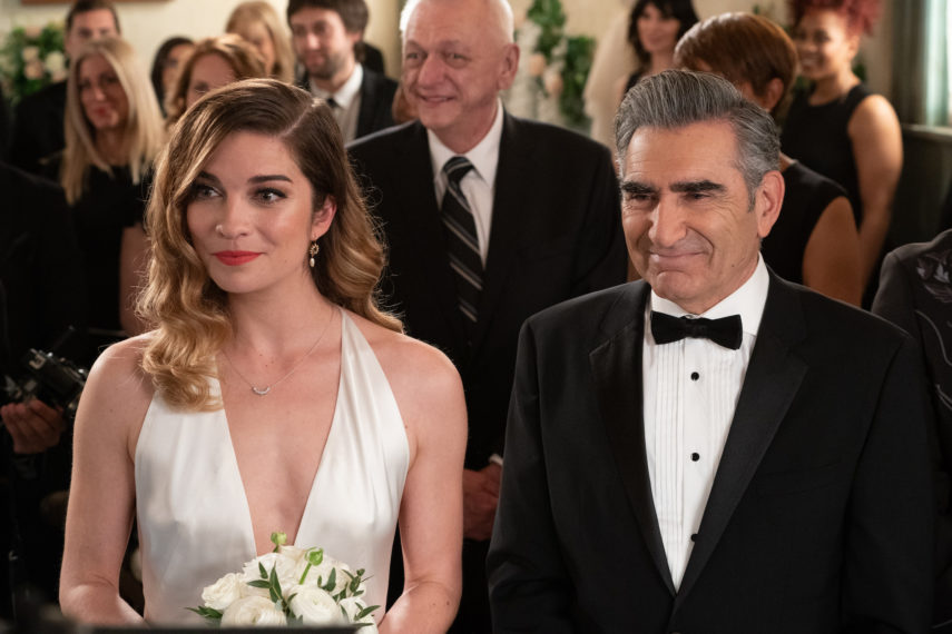 Schitt's Creek Series Finale Annie Murphy Eugene Levy Alexis Johnny