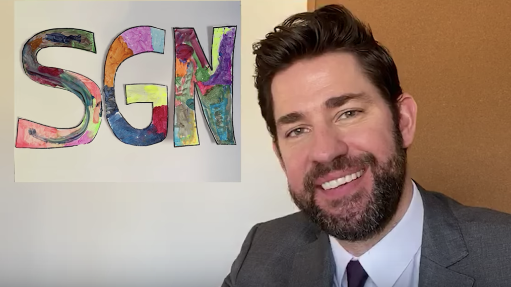 John Krasinski on Some Good News on YouTube