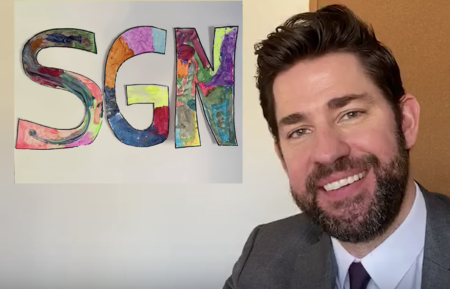 John Krasinski on Some Good News on YouTube