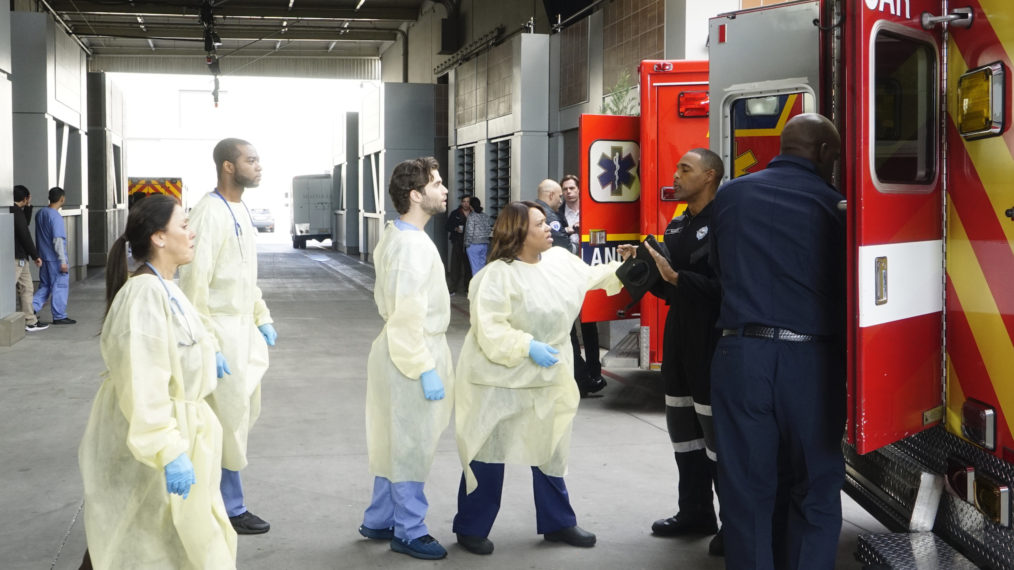 JAKE BORELLI, CHANDRA WILSON, JASON GEORGE