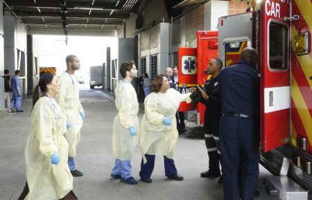 JAKE BORELLI, CHANDRA WILSON, JASON GEORGE