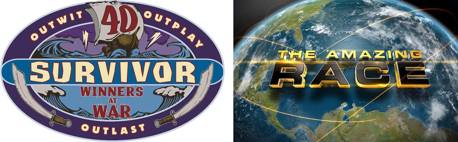 Survivor Amazing Race Logos