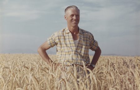 THE MAN WHO TRIED TO FEED THE WORLD NORMAN BORLAUG WHEATFIELD