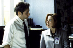 The X-Files - David Duchovny as Fox Mulder and Gillian Anderson as Dana Scully