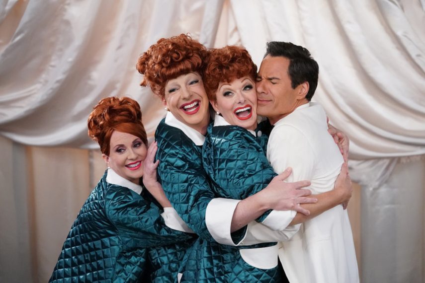 Will & Grace cast I Love Lucy