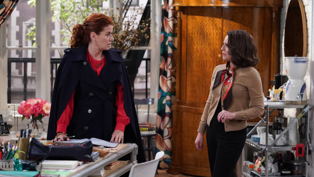 Will & Grace Feud Debra Messing Megan Mullally