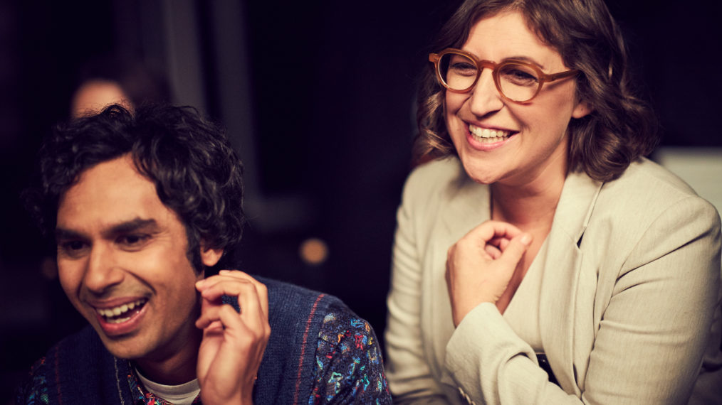 The Big Bang Theory - Kunal Nayyar, Mayim Bialik