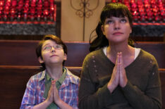 Antonio Raul Corbo as Sammy and Pauley Perrette as Jackie in Broke - 'Losing My Religion'