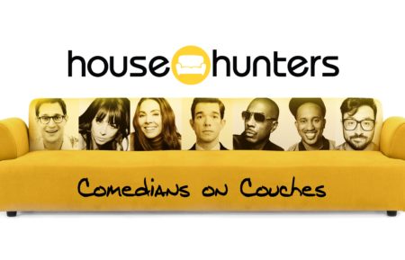 HOUSE HUNTERS COMEDIANS ON COUCHES HGTV KEYART