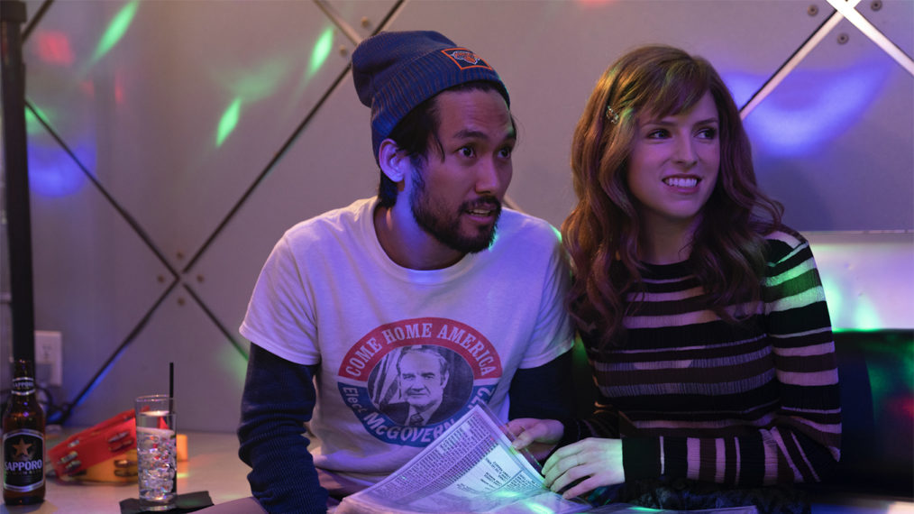 Jin Ha as Augie and Anna Kendrick as Darby in Love Life