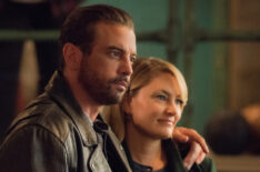 Skeet Ulrich as FP Jones and Madchen Amick as Alice Cooper in Riverdale - 'Chapter Sixty-Four: The Ice Storm'