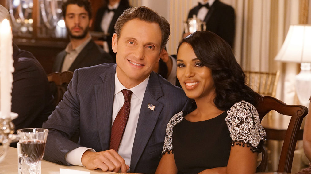 Tony Goldwyn and Kerry Washington - Scandal Hulu Binge