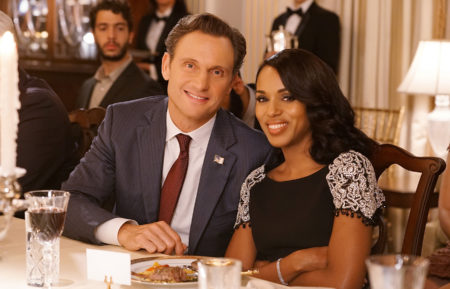 Tony Goldwyn and Kerry Washington - Scandal Hulu Binge