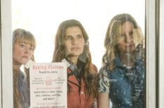Belle Adams, Lake Bell, and Lennon Parham as Janine, Rio, and Kay in Bless This Mess - Season 2 Finale