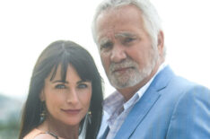 Rena Sofer and John McCook of Bold and the Beautiful