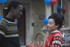 Call The Midwife - Cyril Robinson (Zephryn Taitte) and Nurse Lucille Anderson (Leonie Elliott) - Season 9