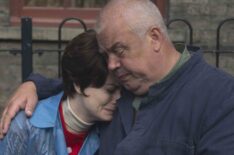 Jennifer Kirby as Valerie Dyer and Cliff Parisi as Fred Buckle in Call The Midwife
