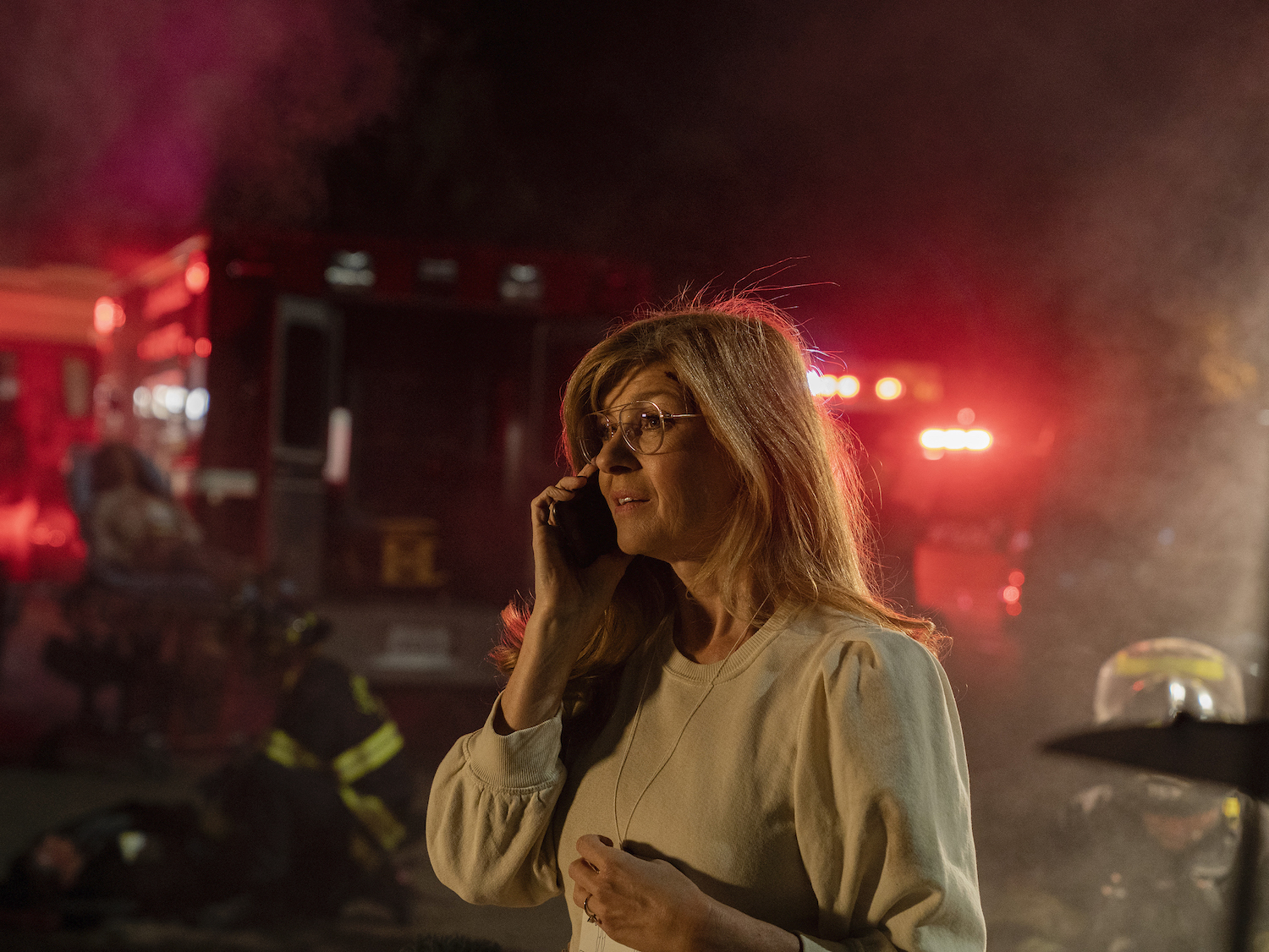'911's Athena Meets With a Victims Advocate in Season 3 Finale (VIDEO)