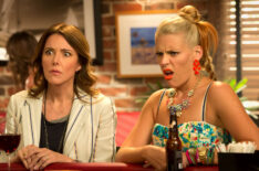 Christa Miller and Busy Philipps in Cougar Town