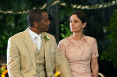 J. August Richards and Sarah Wayne Callies in 'Council of Dads'