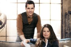 Ben Bass and Holly Marie Combs in Love's Complicated
